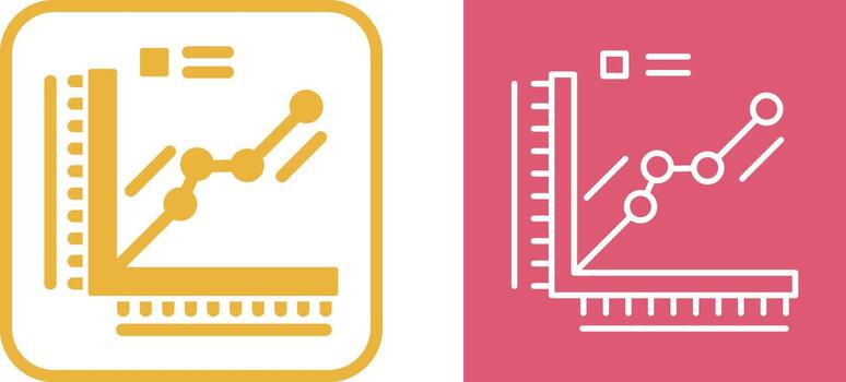 Graph Vector Icon