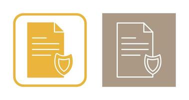 Private Document Vector Icon