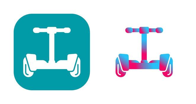 icono de vector de hoverboard