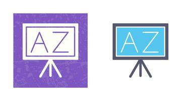 From A To Z Vector Icon