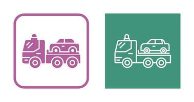 Tow Truck Vector Icon