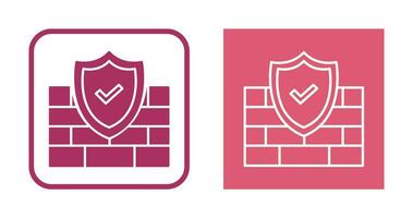 FireWall Vector Icon