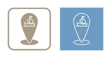 Shipping Location Vector Icon