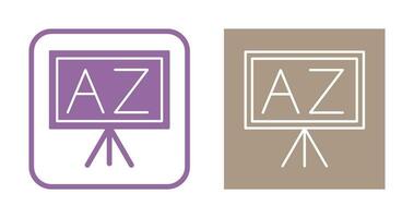 From A To Z Vector Icon