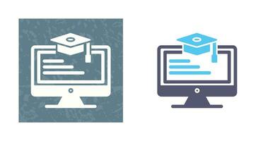 Online Learning Vector Icon