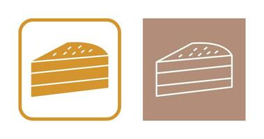 Cake Slice Vector Icon