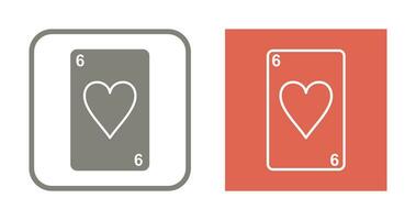 Hearts Card Vector Icon