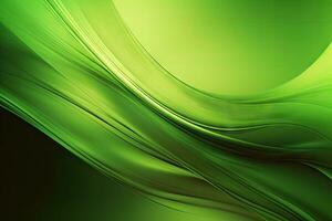 Green Dreamscape A Dreamy and Smooth Abstract Background photo