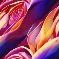 opalescente rosas sin costura repitiendo textura para creativo diseño proyectos foto