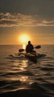 Paddling into the Sunset A Kayakers Journey photo