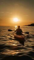 Paddling into the Sunset A Kayakers Journey photo