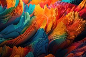 Vibrant Technological Abstract Background photo