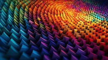 Vibrant Geometric Pattern Background for Cinematic Presentations photo