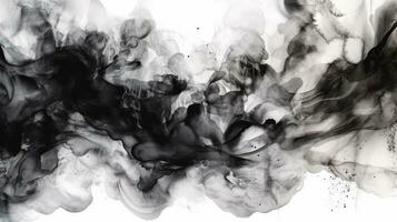 Monochrome Watercolor Background for Elegant Designs photo