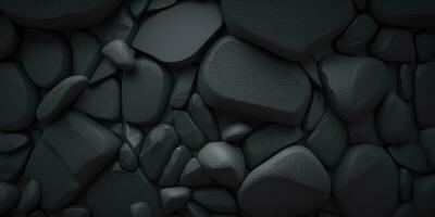 Dark Stone Texture Background with Cinematic Lighting photo