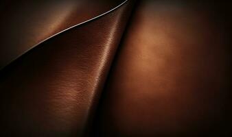 Soft Ethereal Brown Leather Texture Background for Professional Use photo