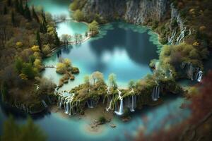 Discover the Beauty of Plitvice Lakes National Park in Croatia photo