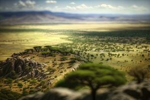 Serengeti National Park Tanzania A Miniature World of Wildlife photo