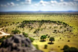 Serengeti National Park Tanzania A Miniature World of Wildlife photo