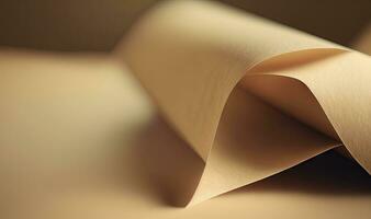 Soft Ethereal Dreamy Beige Paper Texture Background for Professional Use photo