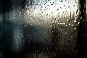 Grunge Metallic Diffused Glass Background for Posters and Web Design Generative AI photo