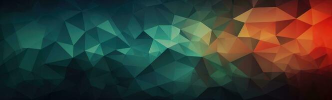 Abstract Geometric Wallpaper with Gradient photo
