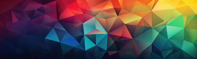 Abstract Geometric Wallpaper with Gradient photo