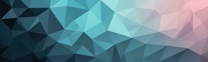 Pastel Gradient Geometric Polygonal Wallpaper photo