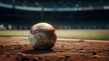 Cinematic Baseball Action with UltraRealistic Detail photo