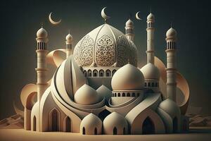 Stunning Ramadan Mosque Architecture Design photo