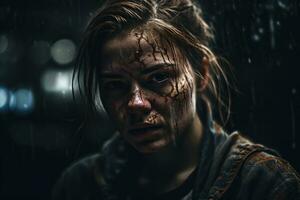 Cinematic Shot of Intrusive Thoughts with Incredible Detail photo