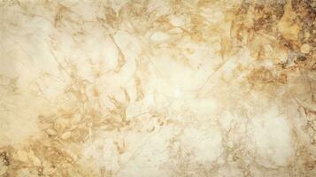 Vintage Marbled Texture Watercolor Style on OffWhite and Beige Old Paper Background photo