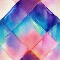 Soft Pastel Watercolor Pattern for Backgrounds and Textures photo