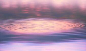 Ethereal Ripples on a Pond A Dreamy Background for Your Projects photo