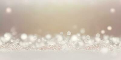 Soft Snowy Background with Diamond Accents photo