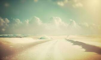 Soft Ethereal Dreamy Background with Copy Space photo