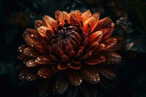 Flower Texture CloseUp Cinematic Shot with Incredible Detail photo