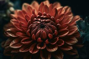 Flower Texture CloseUp Cinematic Shot with Incredible Detail photo