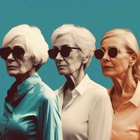 Minimalistic Front Cover for Indie Old Ladies Next LP photo