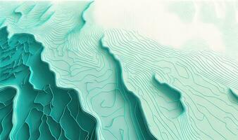 Soft Ethereal Topographic Map Background for Professional Presentations photo