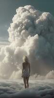 Epic Clouds Kissing in a Spectacular Cinematic Scene photo