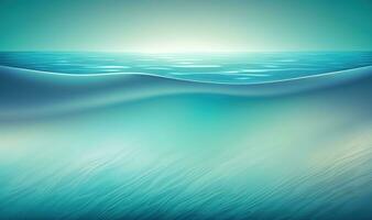 Calm and Clear Water Background with Soft Ethereal Tones for Professional Use photo