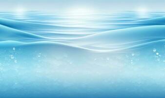 Calm and Clear Water Background with Soft Ethereal Tones for Professional Use photo