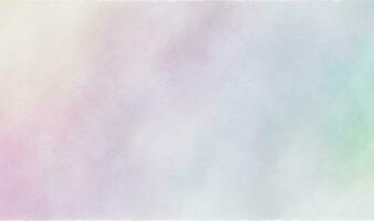 Soft Ethereal Watercolor Paper Texture Background photo