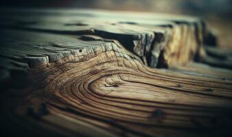 Soft Ethereal Dreamy Wood Texture Background with Professional Color Grading photo