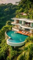 Luxurious Modern Design of James Bond Villa with Sleek Lines and Expansive Terraces photo
