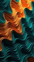 Dynamic Overlapping Lines and Curves Abstract Design Generative AI photo