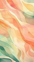 Abstract Watercolor Painting Wallpaper for iPhone AI Generated photo