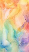 Abstract Watercolor Painting Wallpaper for iPhone AI Generated photo