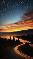 Captivating Celestial Event A Beautifully Captured RealLife Image AI Generated photo